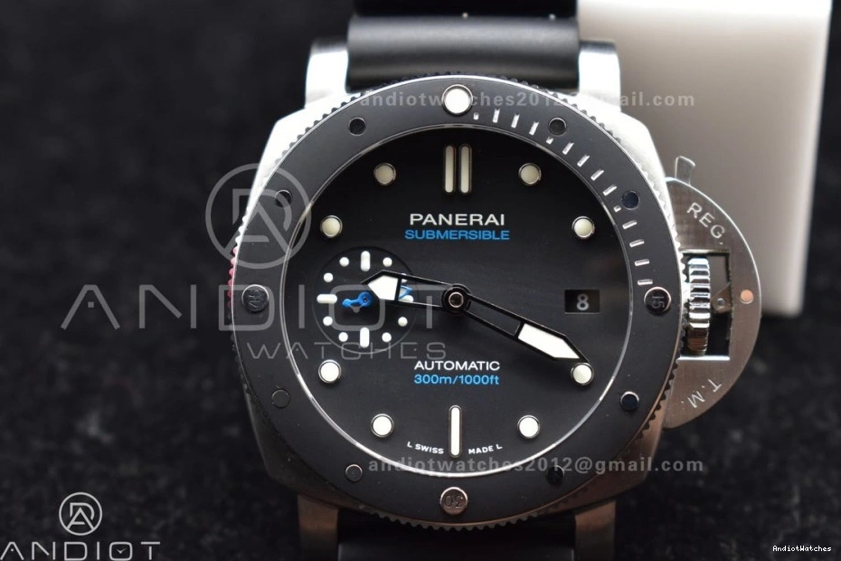 MultiPurpose Black Strap SBF Black 1:1 PAM683 Rubber Edition Dial XXXIV Y on Best 459 0505